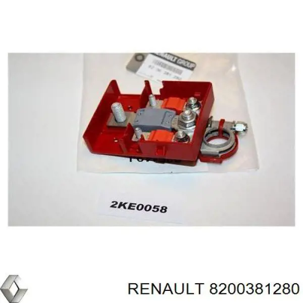 8200381280 Renault (RVI) клема акумулятора (акб)