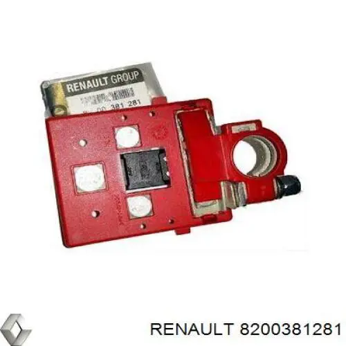 Клема акумулятора (АКБ) Renault (RVI) 8200381281 ціна, від 312.5 UAH