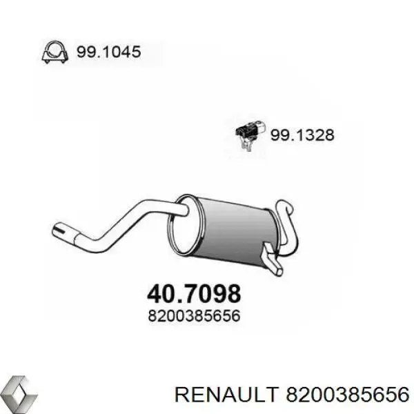  8200385656 Renault (RVI)