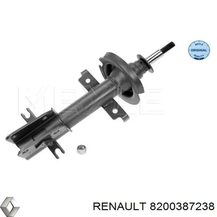 Амортизатор передній 8200387238 Renault (RVI)