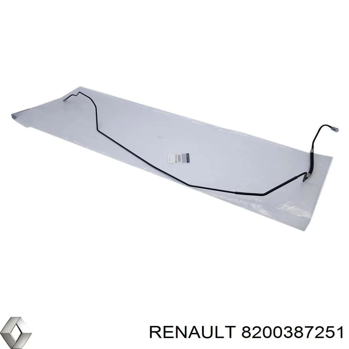 Трубка гальмівна, задня, права Renault (RVI) 8200387251 ціна, від 56.45 USD