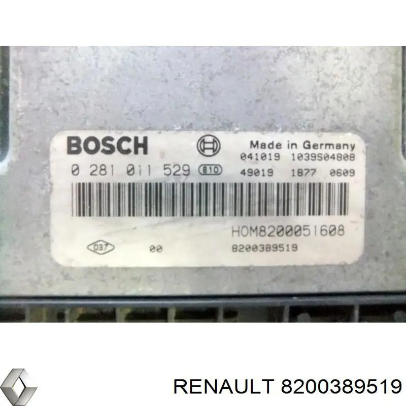 Купити 8200389519 Renault (RVI) Модуль управління двигуном