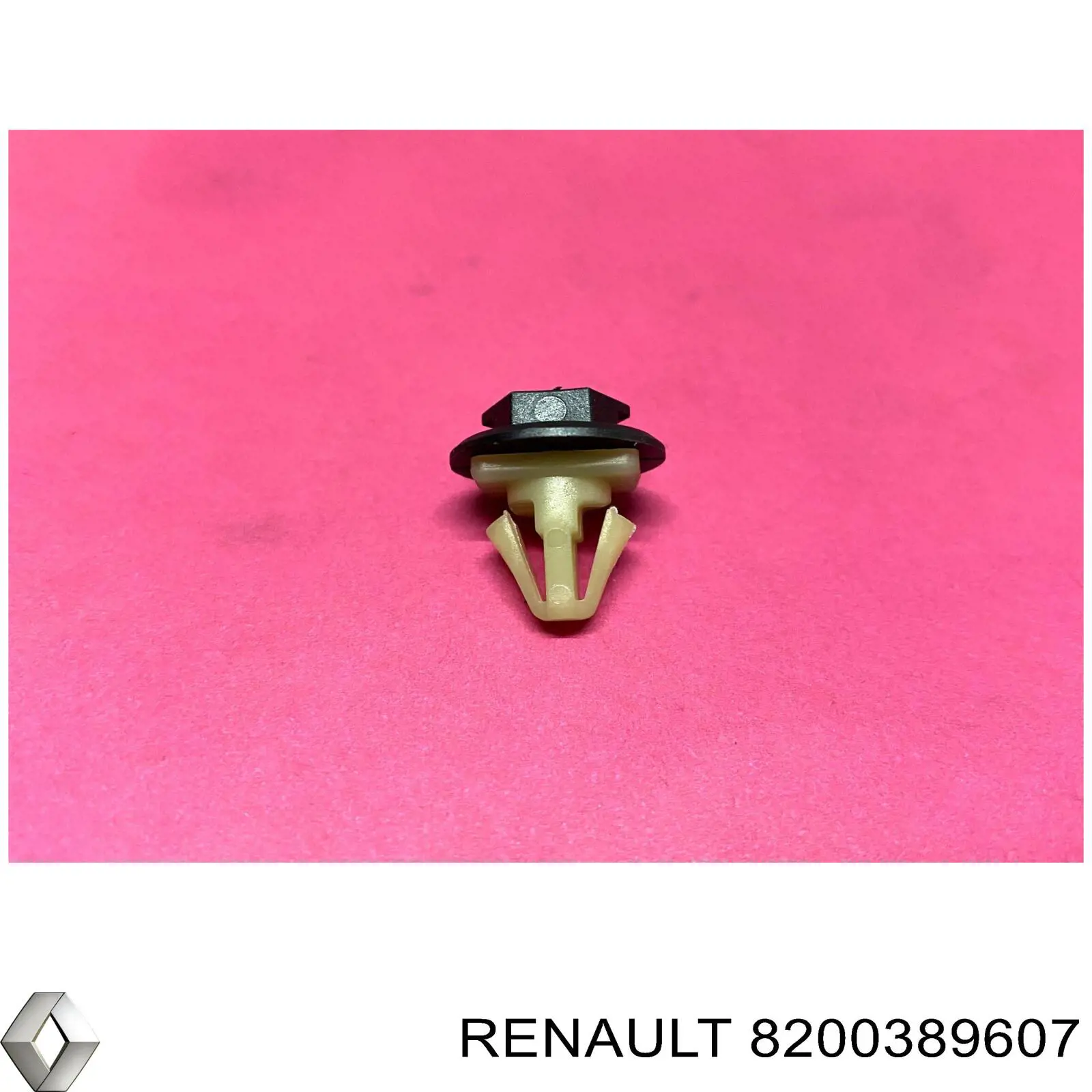 Кліпса молдингу крила Renault (RVI) 8200389607 ціна, від 0.95 USD
