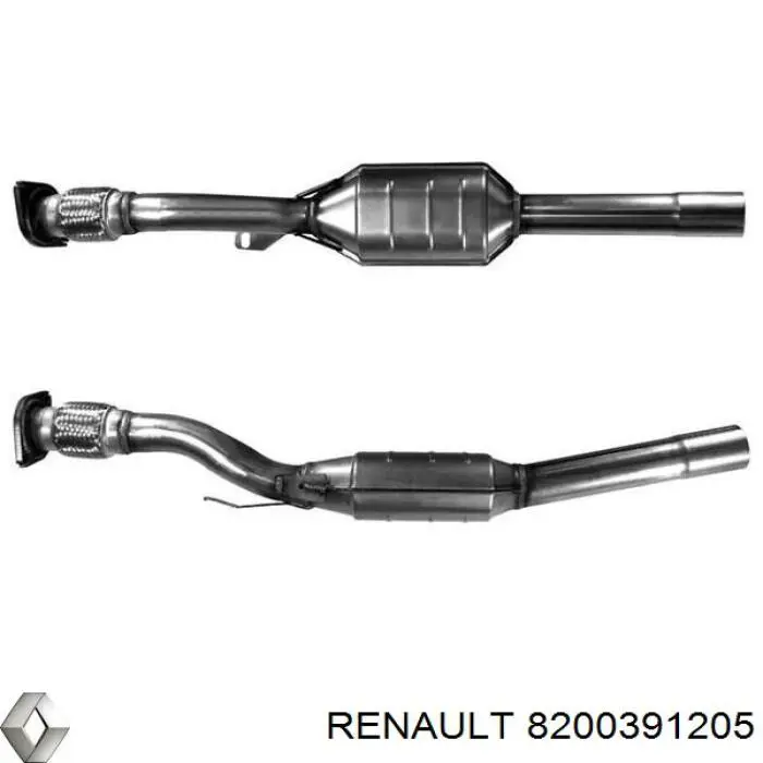 Конвертор-каталізатор (каталітичний нейтралізатор) Renault Espace 4 (JK0) (Рено Еспейс)