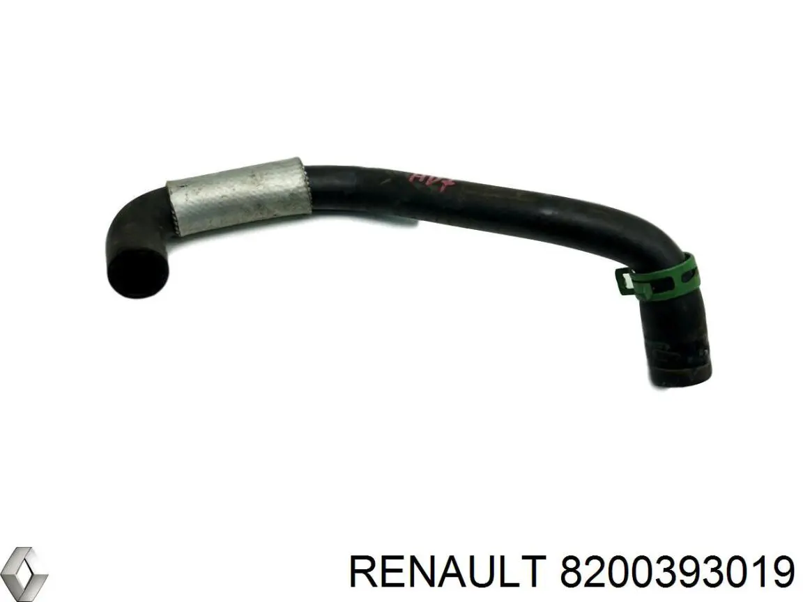 Купити 8200393019 Renault (RVI) Патрубок системи рециркуляції ОГ EGR
