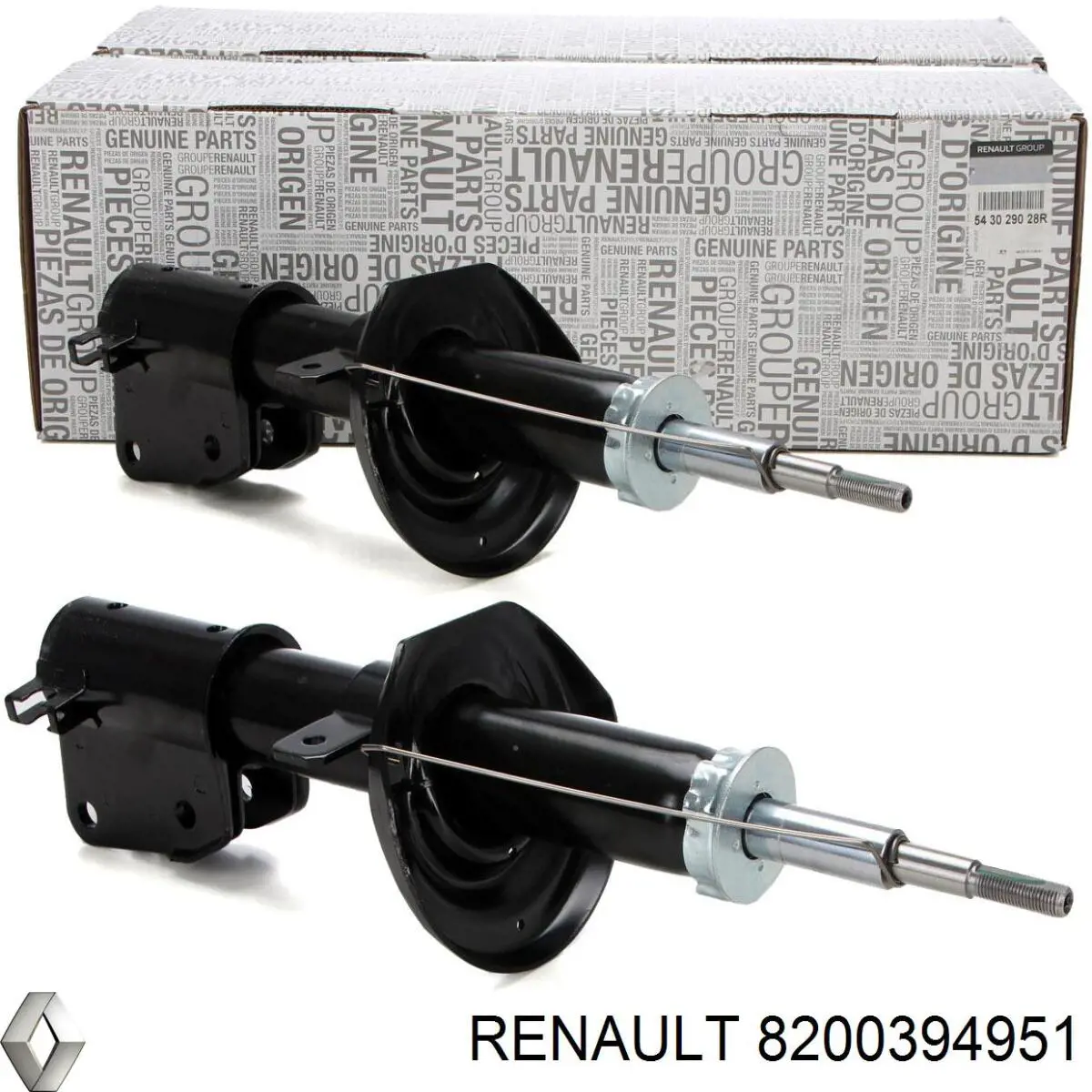 Амортизатор передній 8200394951 Renault (RVI)