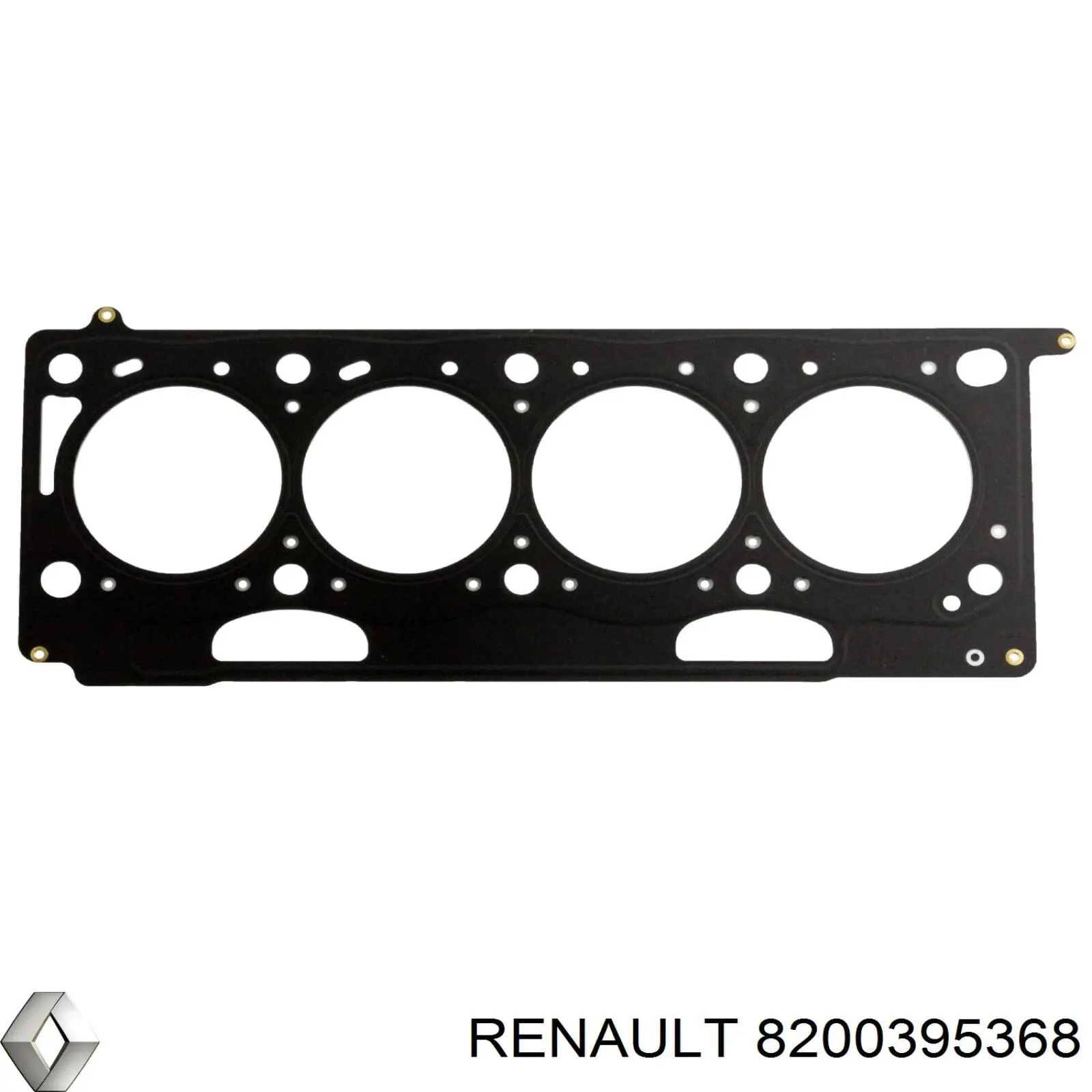 Прокладка головки блока циліндрів (ГБЦ) 8200395368 Renault (RVI)