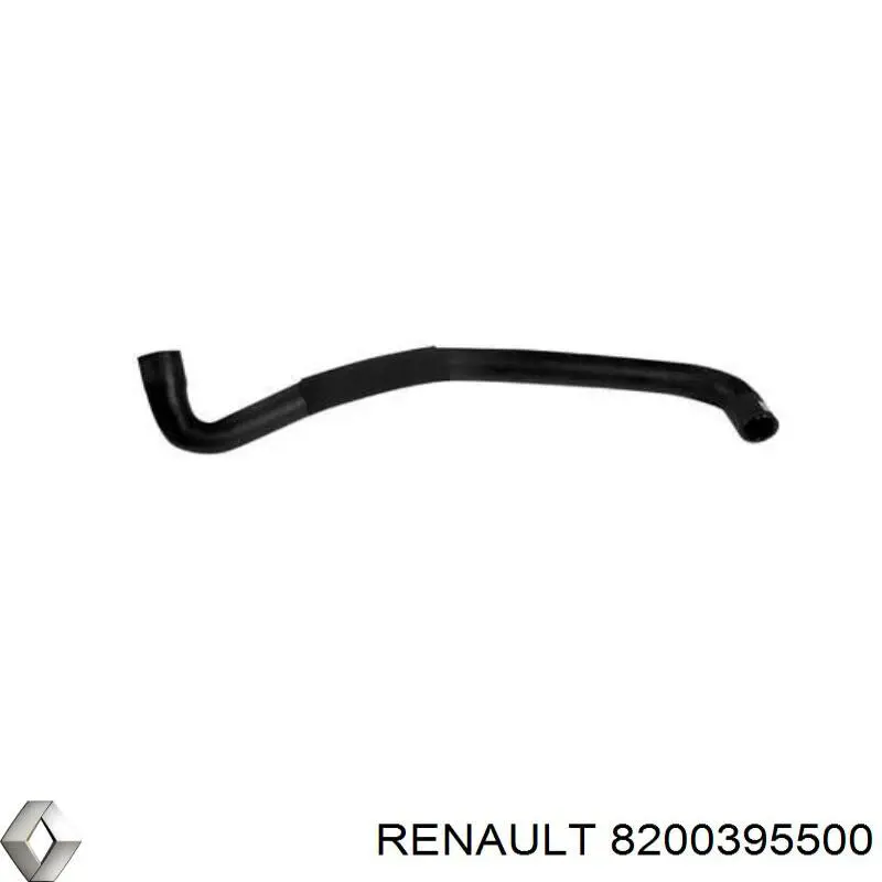 Шланг/патрубок радіатора охолодження, нижній Renault (RVI) 8200395500 ціна, від 14.09 USD