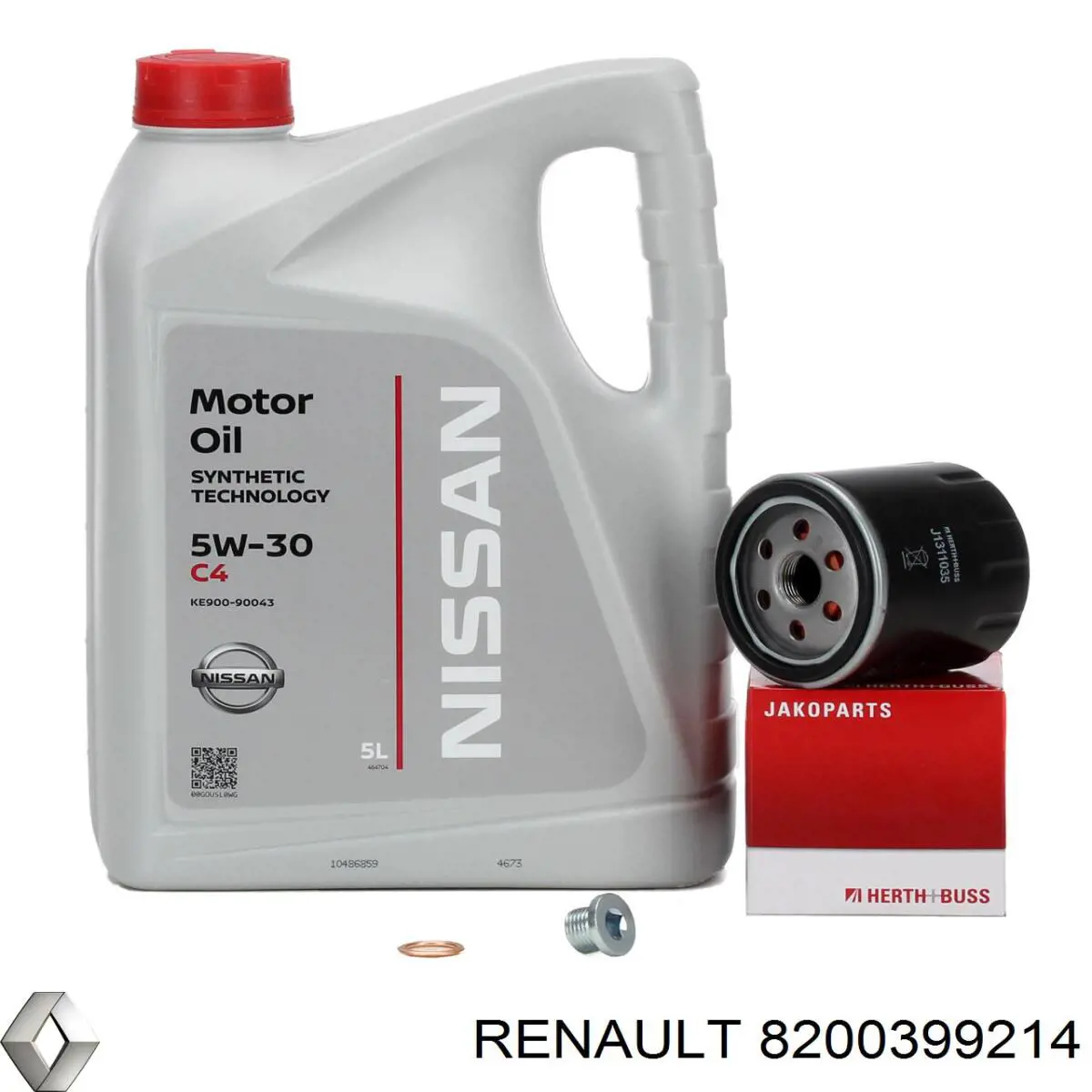 Повітряний фільтр 8200399214 Renault (RVI)
