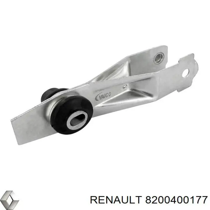 Кронштейн подушки (опори) двигуна, правої 8200400177 Renault (RVI)