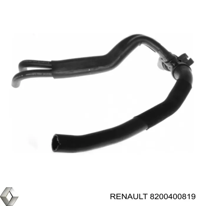Шланг/патрубок радіатора охолодження, нижній Renault (RVI) 8200400819 ціна, від 63.48 USD