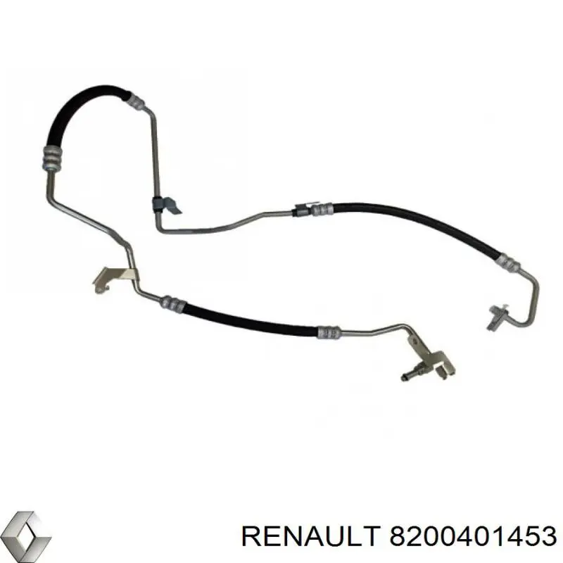 Патрубок високого тиску гідропідсилювача Renault (RVI) 8200401453 ціна, від 104.47 USD