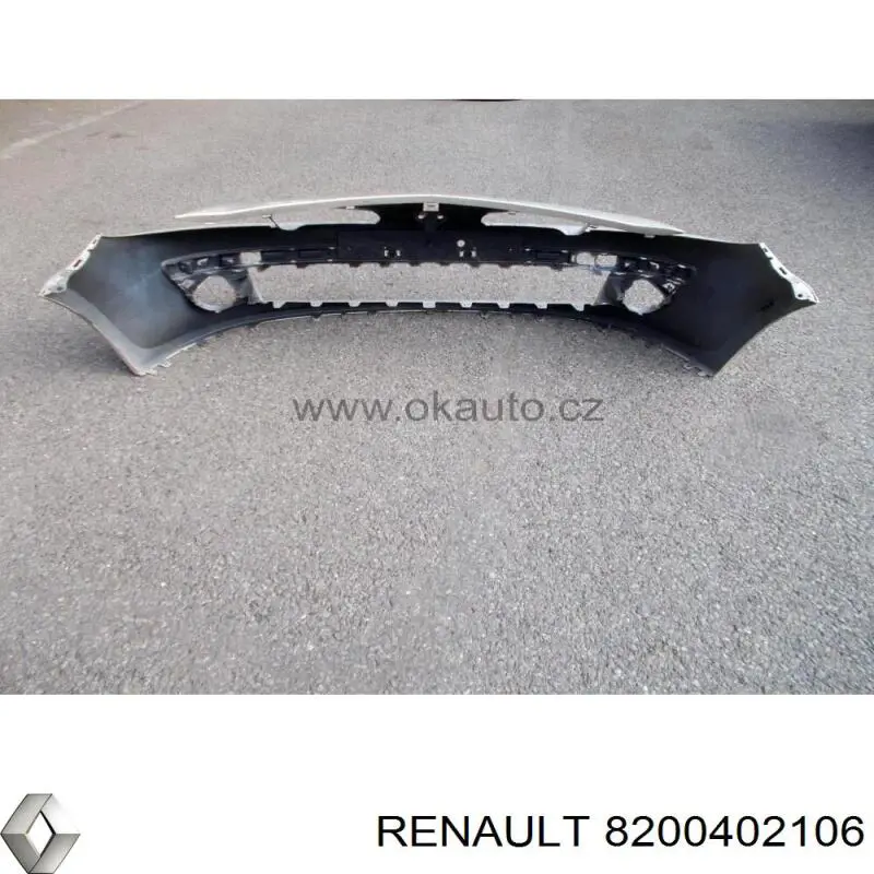 Передній бампер 8200402106 Renault (RVI)