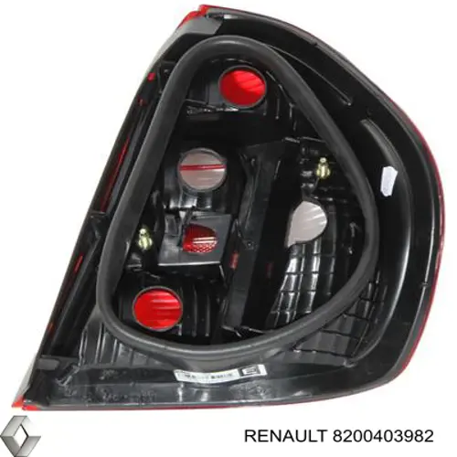 Задні ліхтарі Renault (RVI) 8200403982 ціна, від 30.30 USD