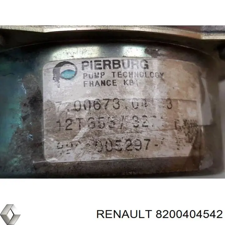 Вакуумний насос 72123891205 Renault (RVI)