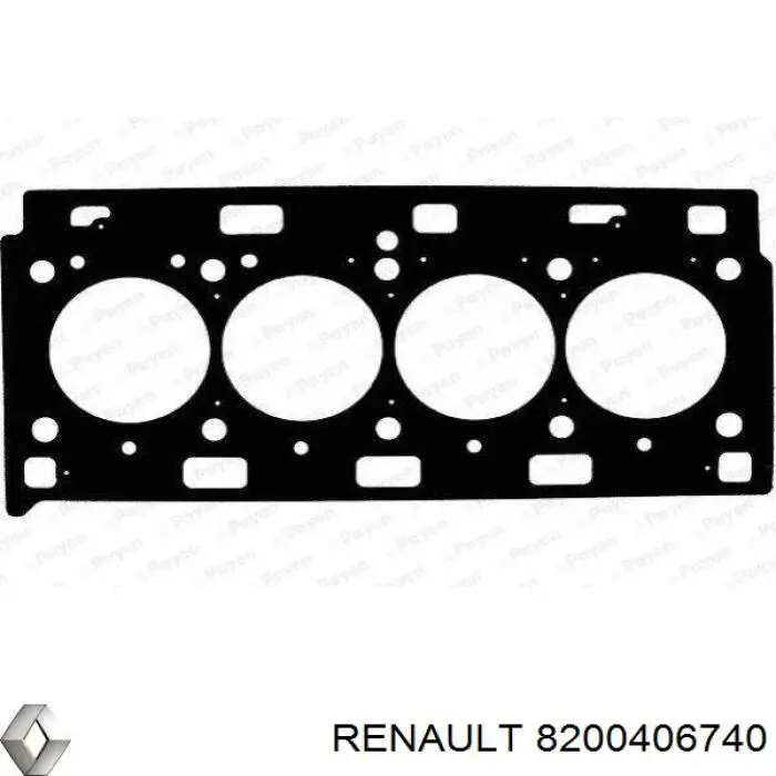 8200406740 Renault (RVI) Прокладка під головку
