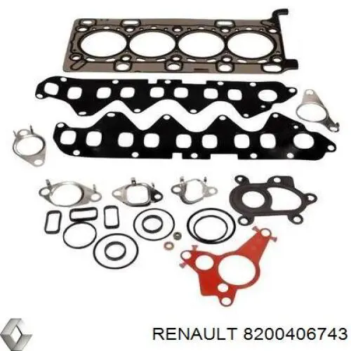 Прокладка ГБЦ 8200406743 Renault (RVI)