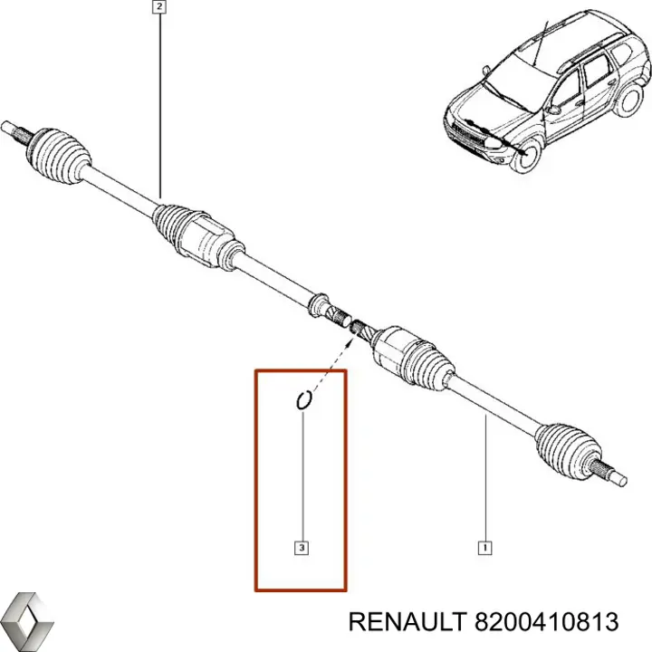 8200410813 Renault (RVI) 