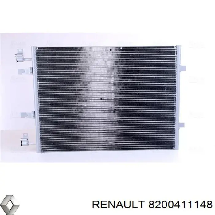 Радіатор кондиціонера 8200411148 Renault (RVI)