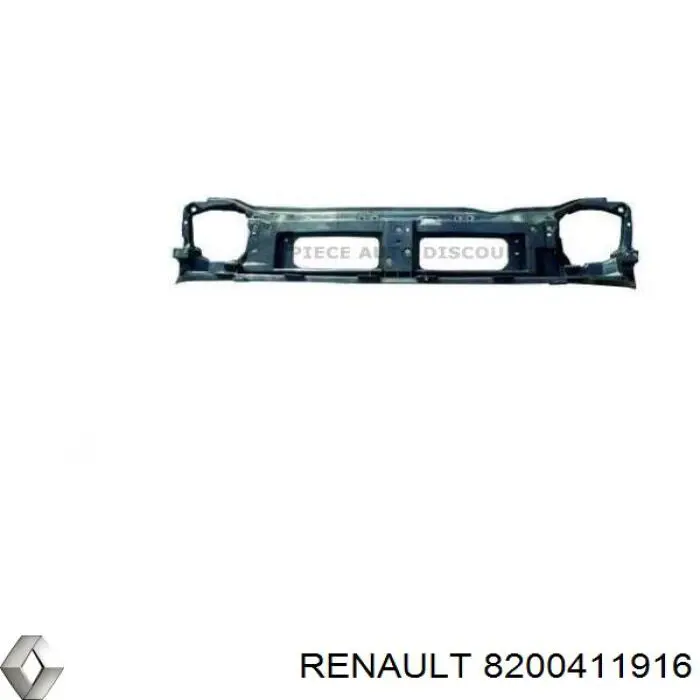 8200411916 Renault (RVI) супорт радіатора в зборі/монтажна панель кріплення фар