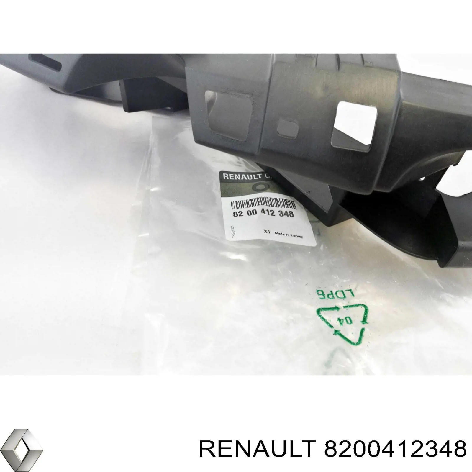 8200412348 Renault (RVI) кронштейн бампера переднього, лівий