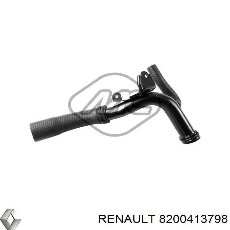 Купити 8200413798 Renault (RVI) Шланг/патрубок радіатора охолодження, верхній