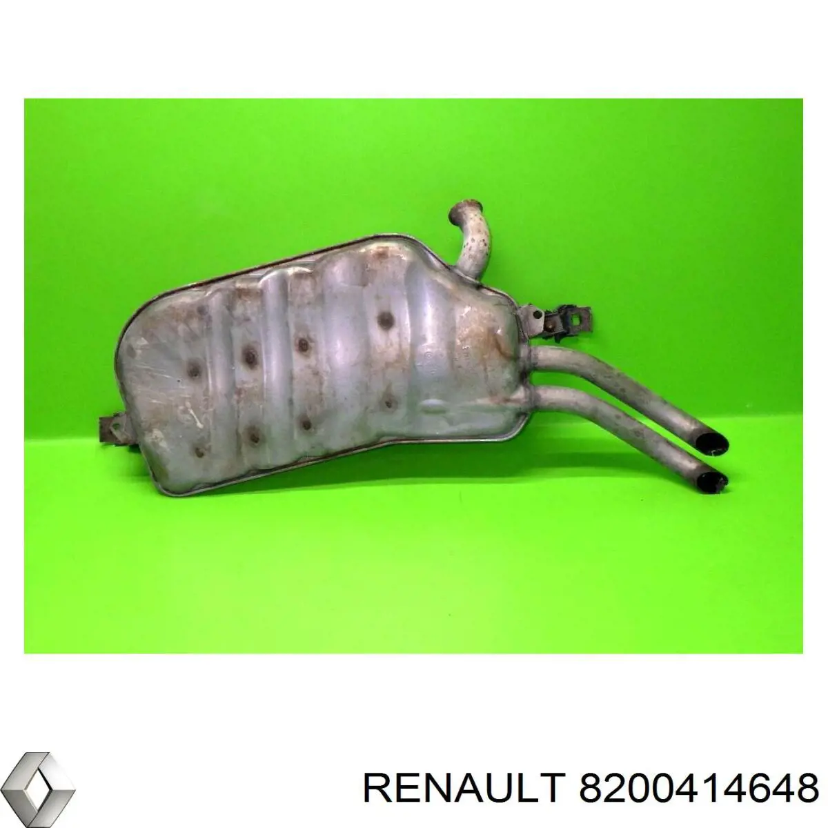 Глушник, задня частина 8200414648 Renault (RVI)