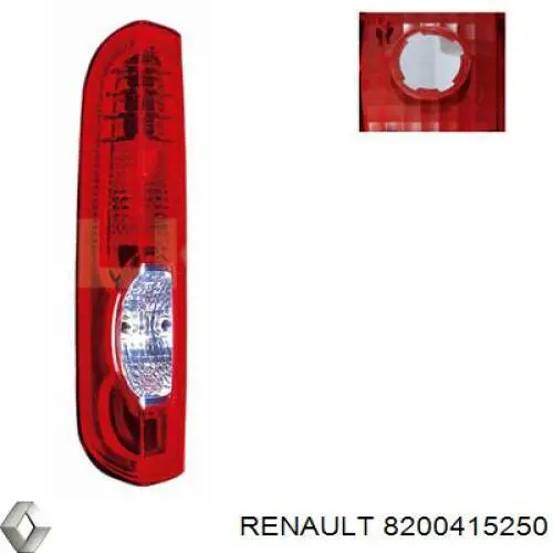 8200415250 Renault (RVI) ліхтар задній лівий