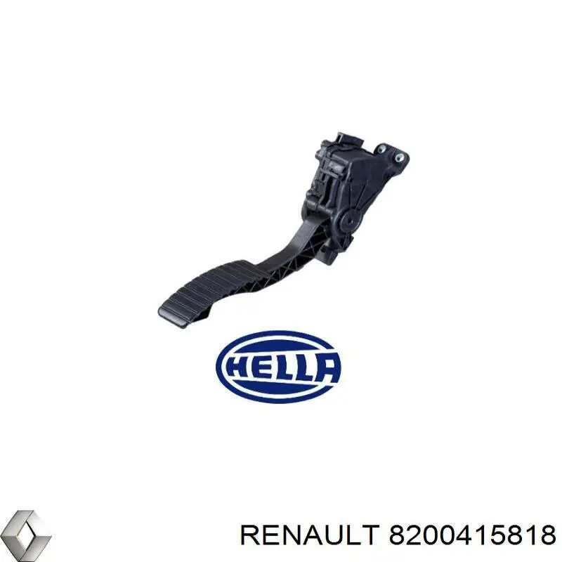 Педаль газу (акселератора) 8200415818 Renault (RVI)