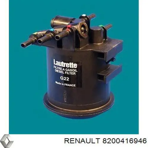 Купити 8200416946 Renault (RVI) Фільтр-відстійник палива грубої очистки