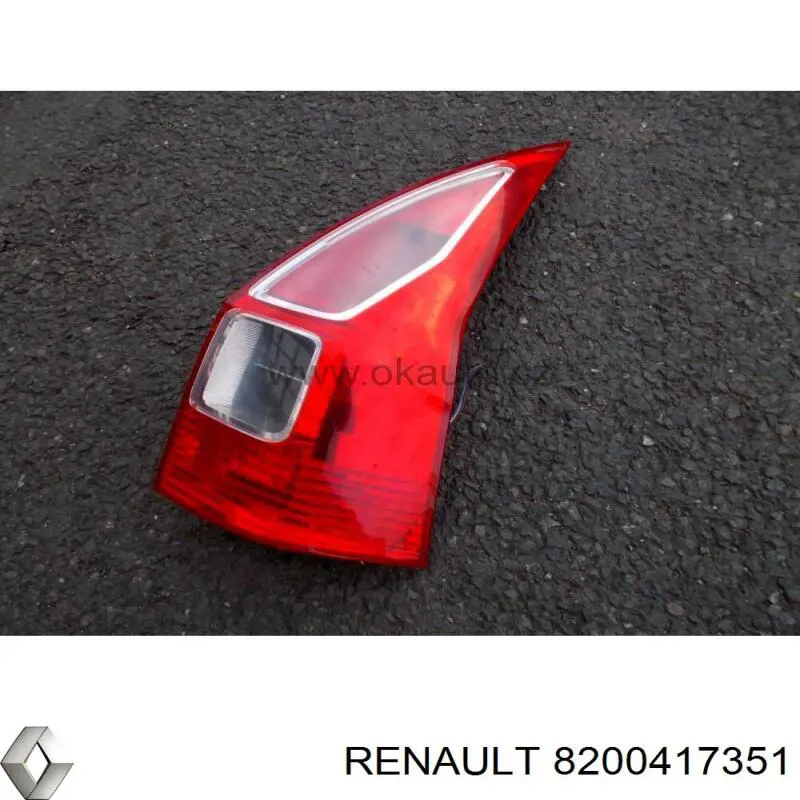 Задні ліхтарі Renault (RVI) 8200417351 ціна, від 52.48 USD