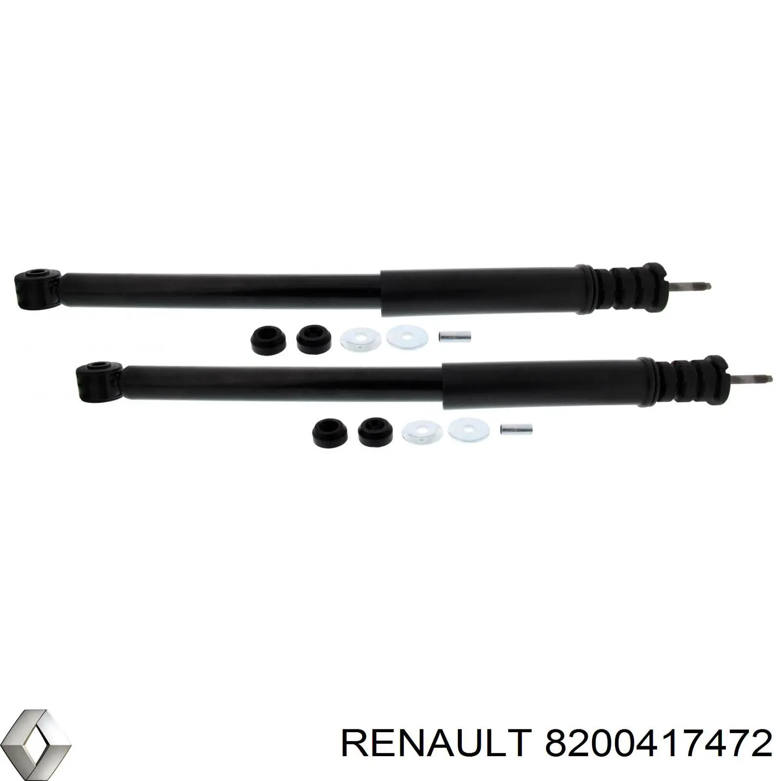 Амортизатор задній 8200417472 Renault (RVI)
