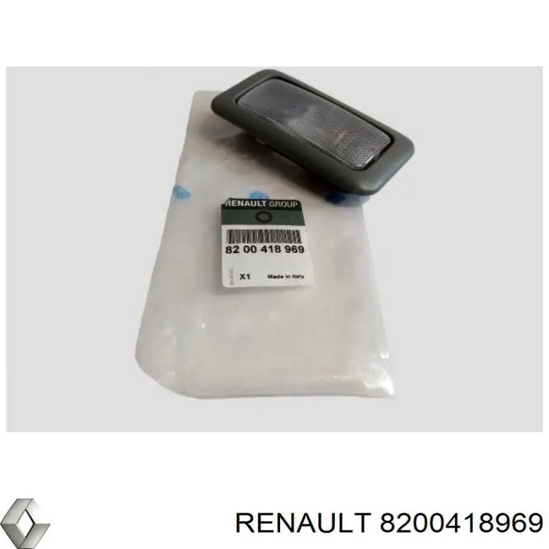 Плафон освітлення салона/кабіни, задній Renault (RVI) 8200418969 ціна, від 5.07 USD