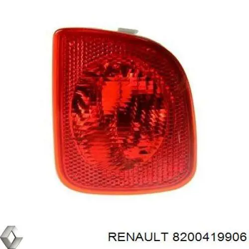 Фара протитуманна задня, ліва 8200419906 Renault (RVI)