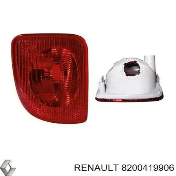 Фара протитуманна задня, ліва 8200419906 Renault (RVI)