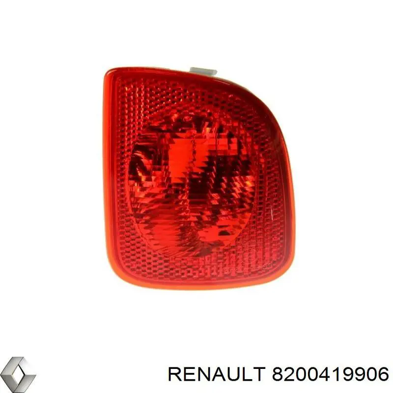 Фара протитуманна задня, ліва Renault (RVI) 8200419906