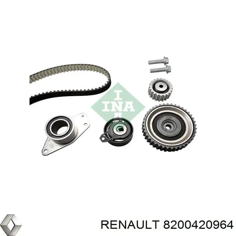 Ролик ременя ГРМ, паразитний Renault (RVI) 8200420964 ціна, від 21.74 USD