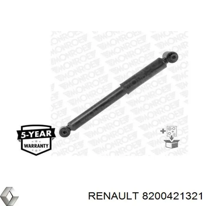 Купити 8200421321 Renault (RVI) Стійка амортизатора задня