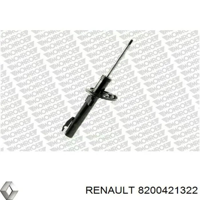 Купити 8200421322 Renault (RVI) Стійка амортизатора задня