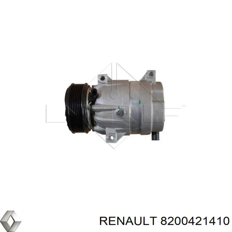 Компресор системи кондиціювання Renault (RVI) 8200421410 ціна, від 114.02 USD