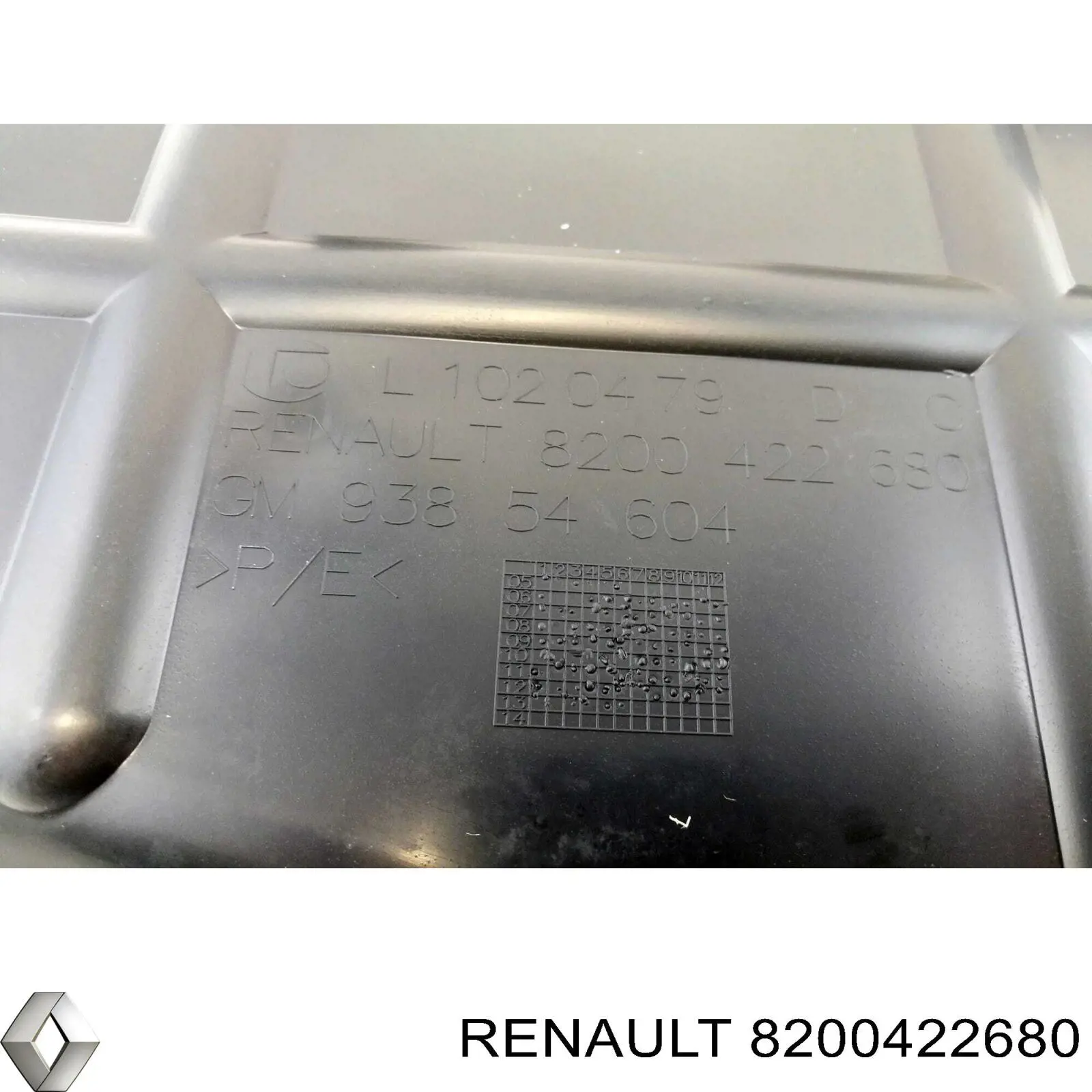 Купити 8200422680 Renault (RVI) Повітропровід (дефлектор) радіатора, правий
