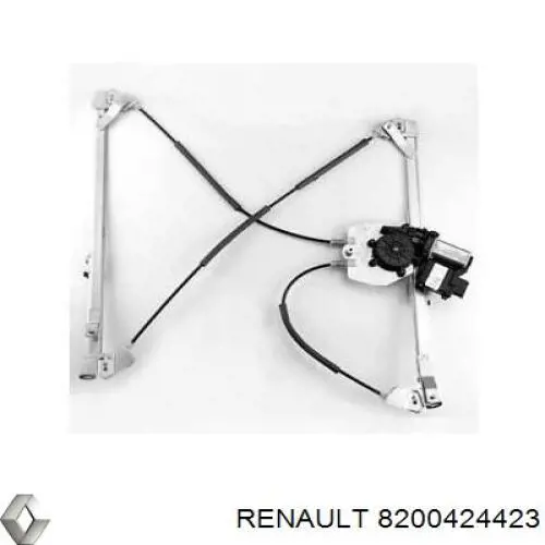 Купити 8200424423 Renault (RVI) Механізм стеклопідйомника водійських дверей