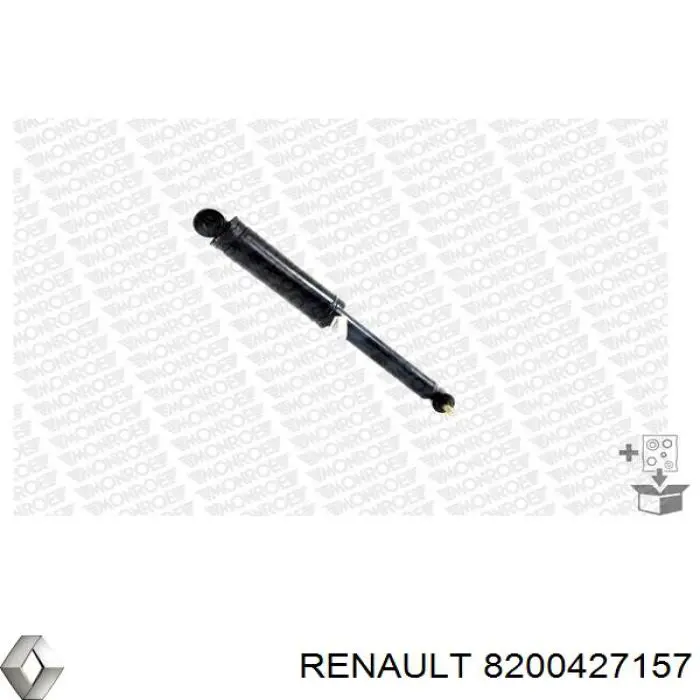 Купити 8200427157 Renault (RVI) Стійка амортизатора задня