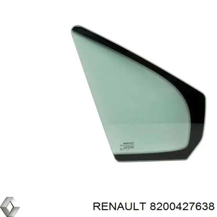 Скло-кватирка двері, задній, лівою Renault (RVI) 8200427638 ціна, від 15.56 USD