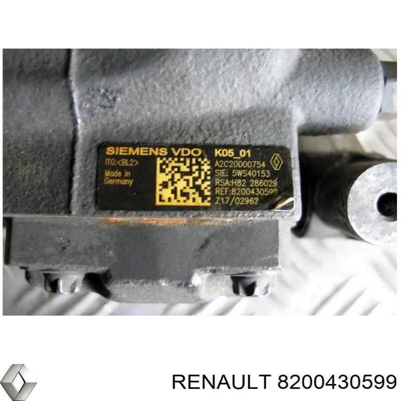 8200430599 Renault (RVI) насос паливний високого тиску (пнвт - DIESEL)