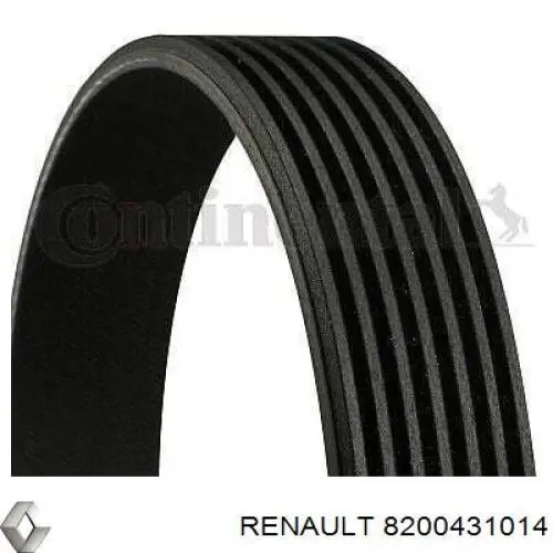 Купити 8200431014 Renault (RVI) Ремінь генератора