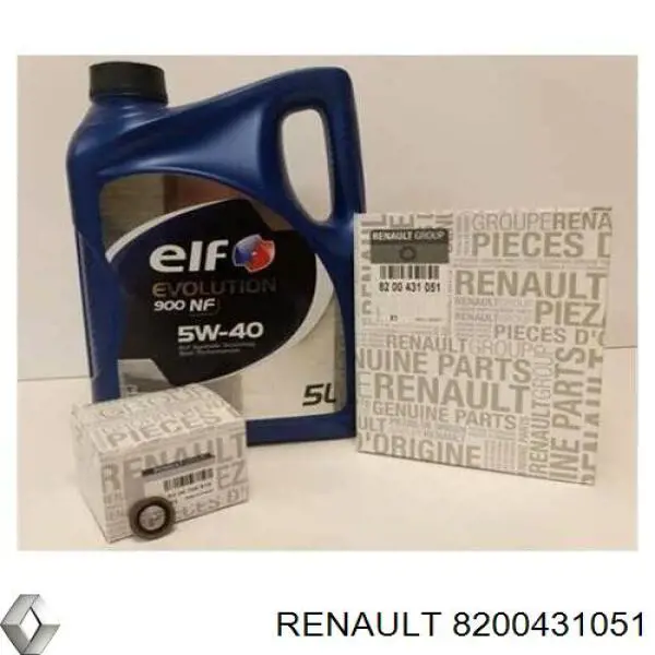 Елемент повітряного фільтра Renault (RVI) 8200431051 ціна, від 7.59 USD
