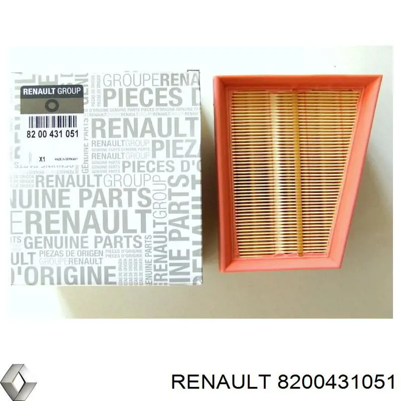 Фільтр повітряний Renault (RVI) 8200431051