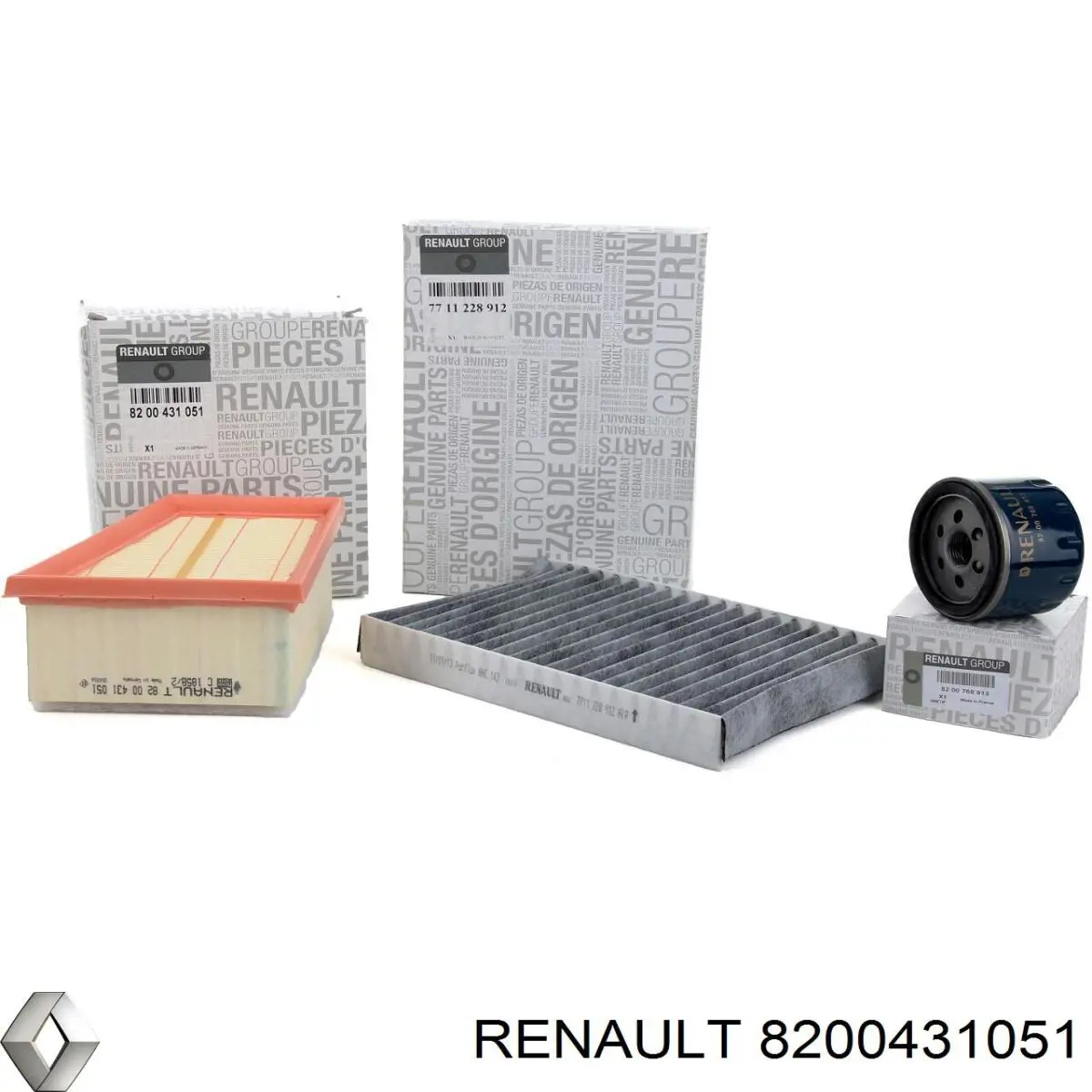 Купити 8200431051 Renault (RVI) Автомобільний фільтр повітря