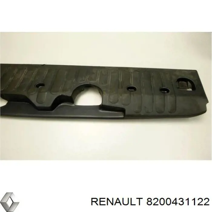 849938703R Renault (RVI) накладка бампера заднього, верхня захисна (сходинка-підніжка)